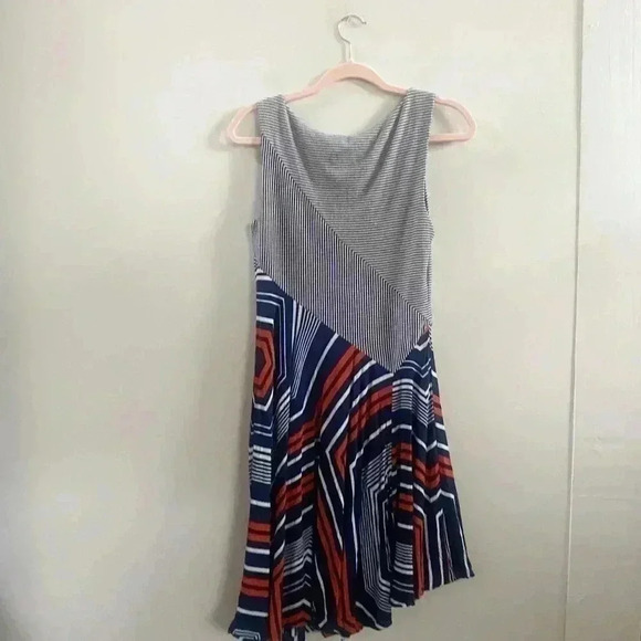 Anthropologie Maeve mixed print dress XS‎ - Picture 3 of 4